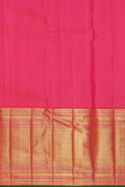 Image of Kanchipattu Pink Brocade Saree