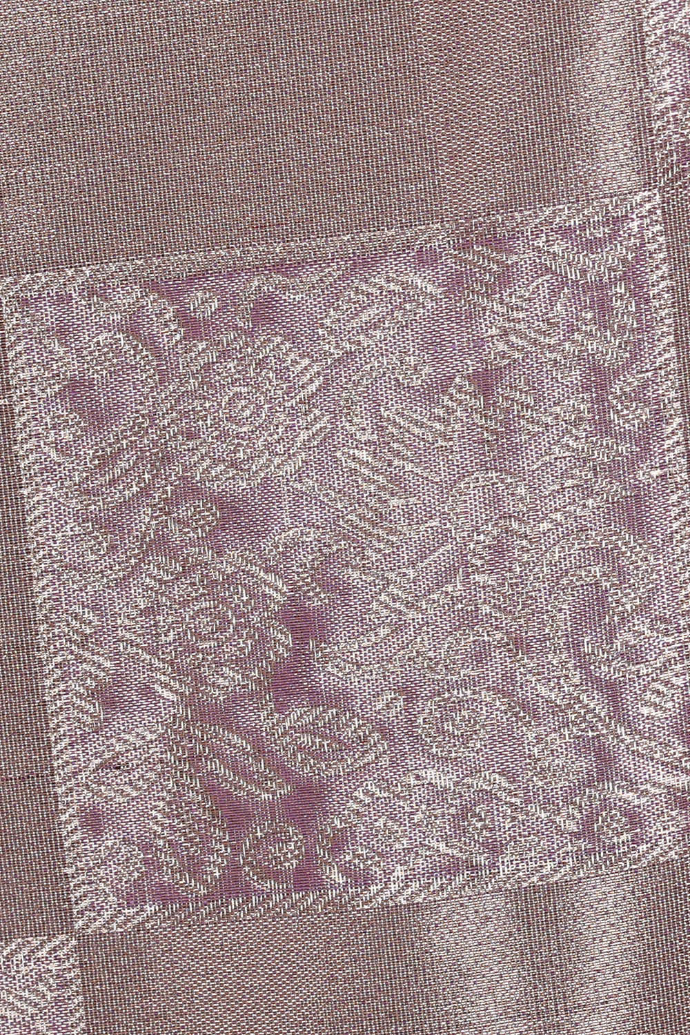 Image of Kanchipattu Lavender Brocade Saree