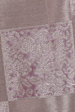 Image of Kanchipattu Lavender Brocade Saree