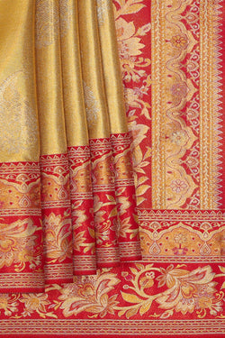 Image of Kanchipattu Gold Brocade Saree