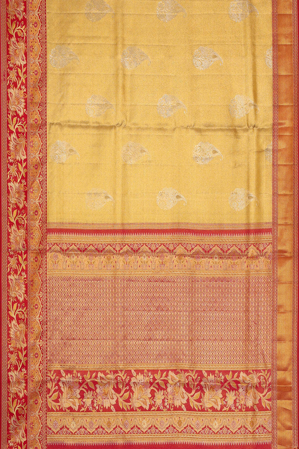 Kanchipattu Gold Brocade Saree