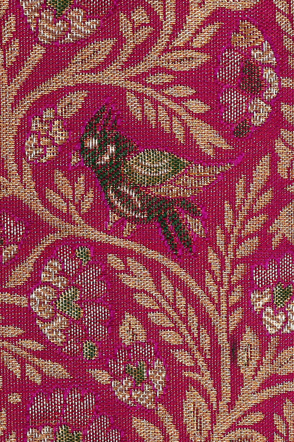Kanchipattu Rani Pink Brocade Saree