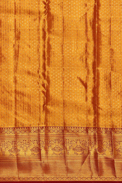 Image of Kanchipattu Dark Lavender Tissue Brocade Saree