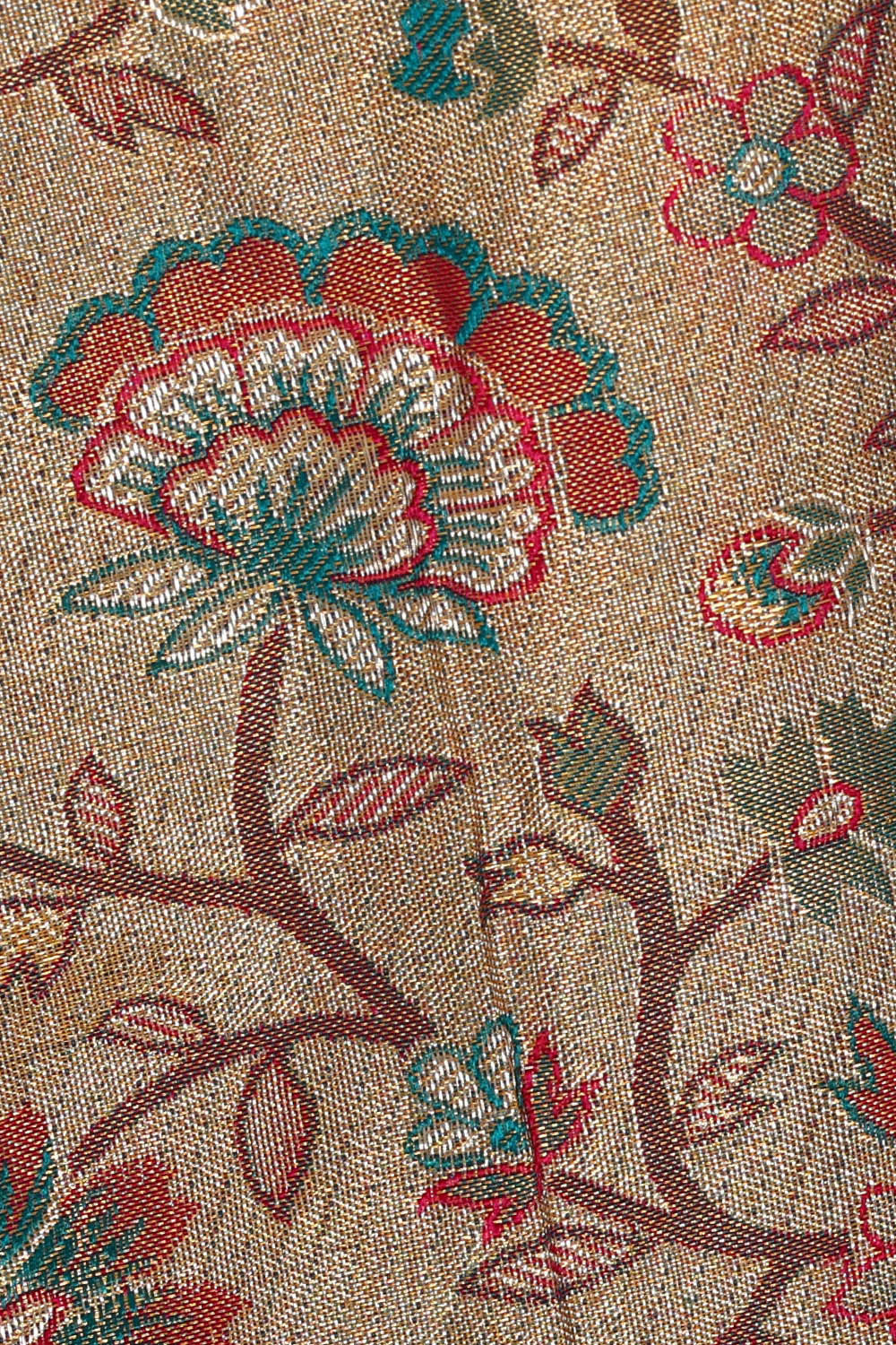 Kanchipattu Gold Tissue Brocade Saree