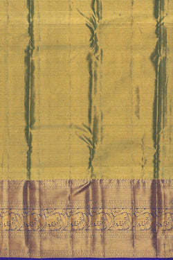Image of Kanchipattu Gold Tissue Brocade Saree