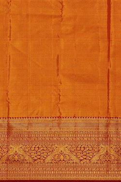 Image of Kanchipattu Green Tissue Brocade Saree