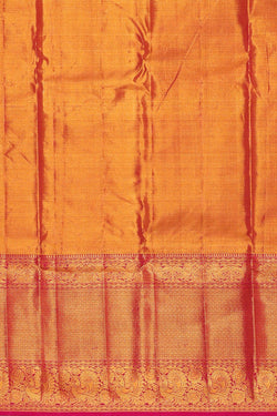 Image of Kanchipattu Mehndi Green Tissue Brocade Saree