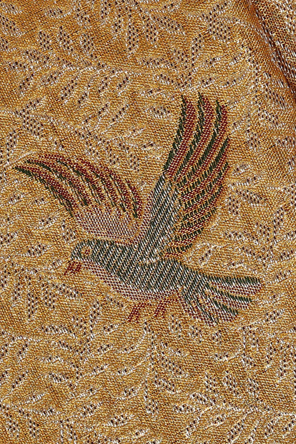 Image of Kanchipattu Gold Tissue Brocade Saree