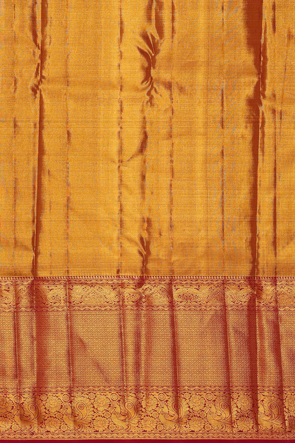 Image of Kanchipattu Gold Tissue Brocade Saree