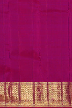 Image of Kanchipattu Magenta Brocade Saree