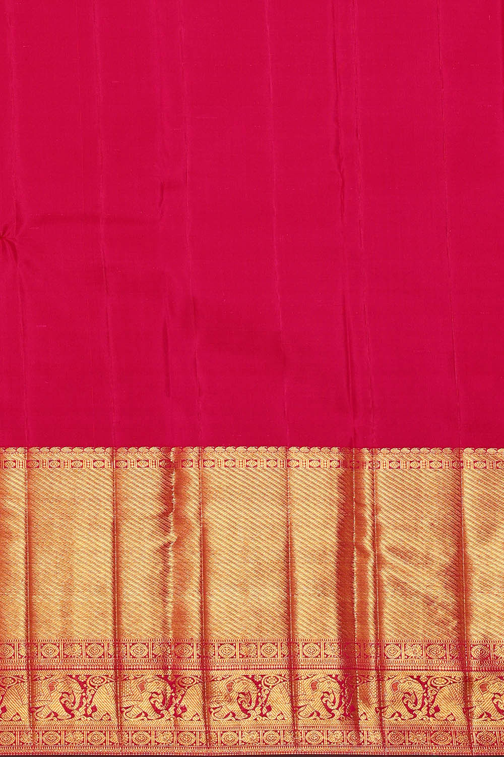 Image of Kanchipattu Reddish Pink Brocade Saree