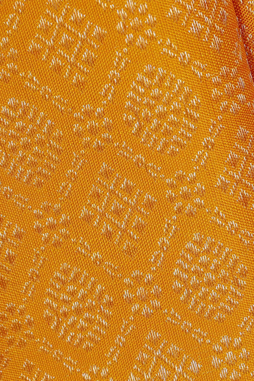 Kanchipattu Yellow Brocade Saree