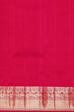 Image of Kanchipattu Yellow Brocade Saree