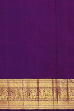 Image of Kanchipattu Orange Brocade Saree