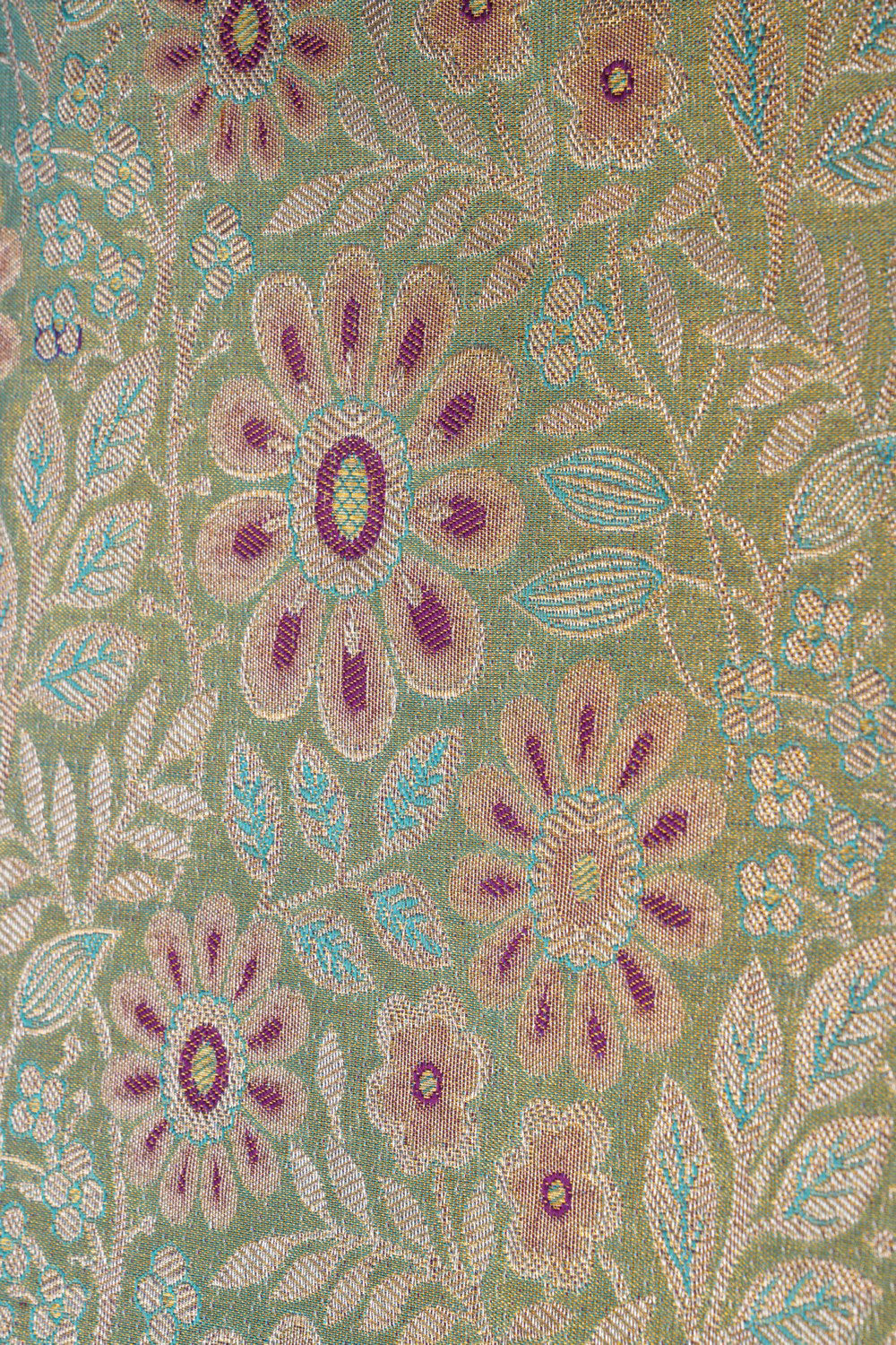 Image of Kanchipattu Brocade Blue Saree