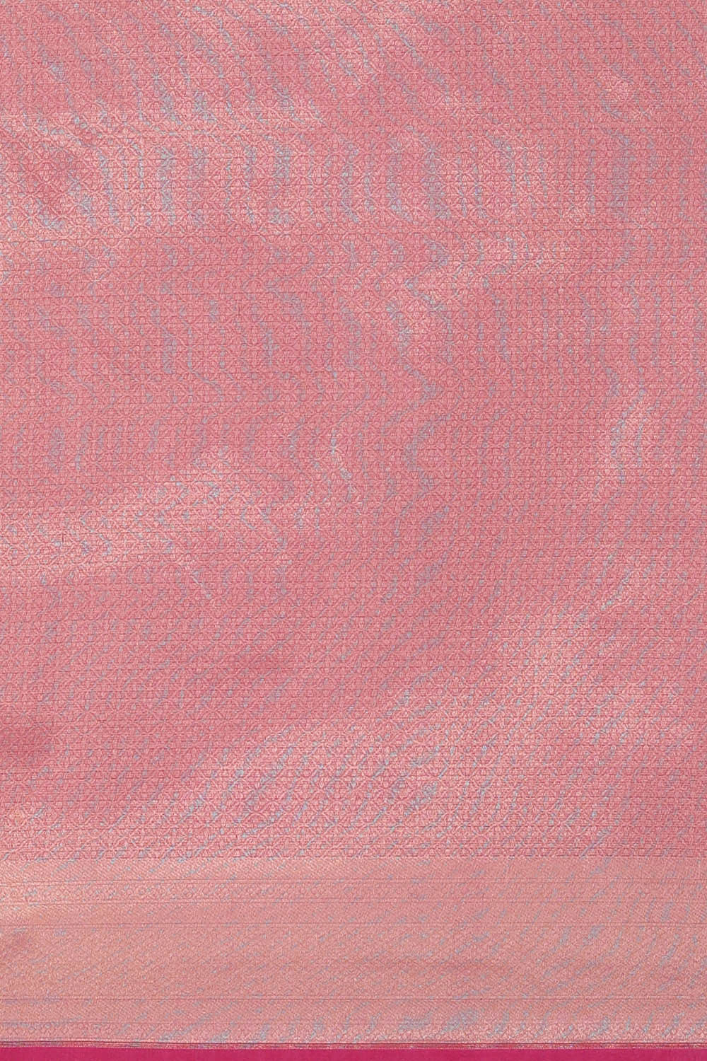 Banarasi Kora Rani Pink Saree