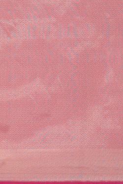 Image of Banarasi Kora Rani Pink Saree