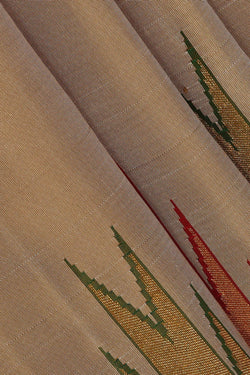 Image of Arani Silk Cream Saree