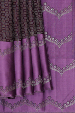 Image of Arani Silk Violet Saree