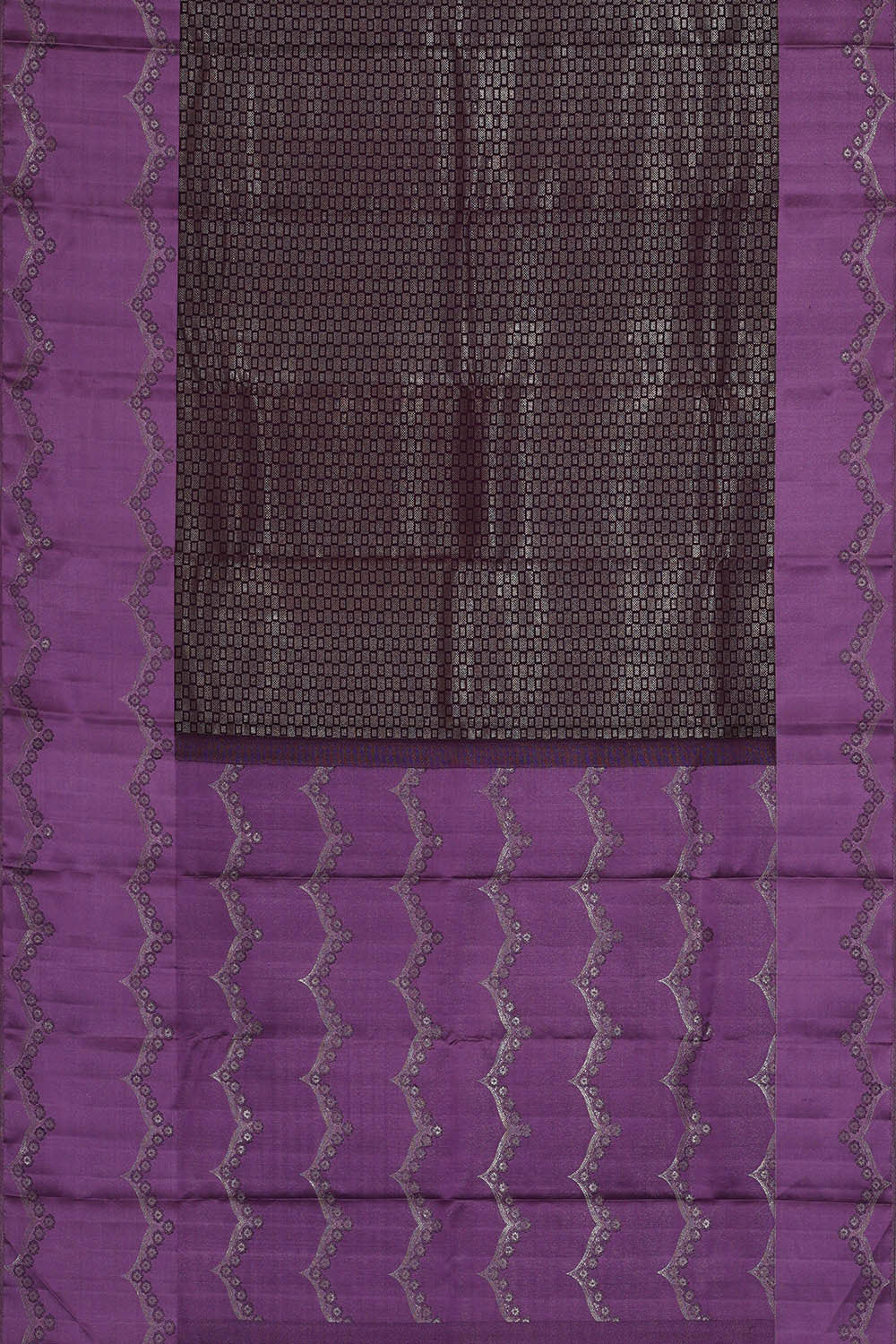 Arani Silk Violet Saree