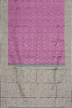 Image of Arani Silk Lavender Pink Saree