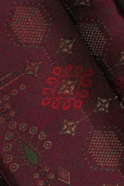 Image of Arani Silk Deep Wine Saree