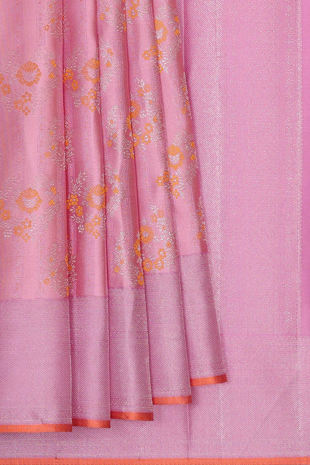 Arani Silk Pink Saree