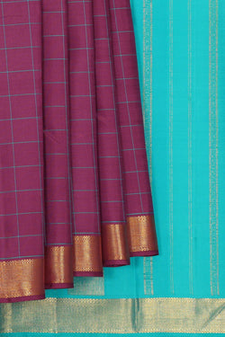 Image of Arani Silk Dark Magenta Saree