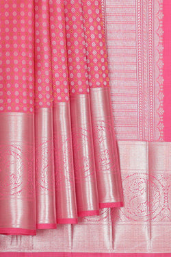Image of Arani Silk Pink Saree