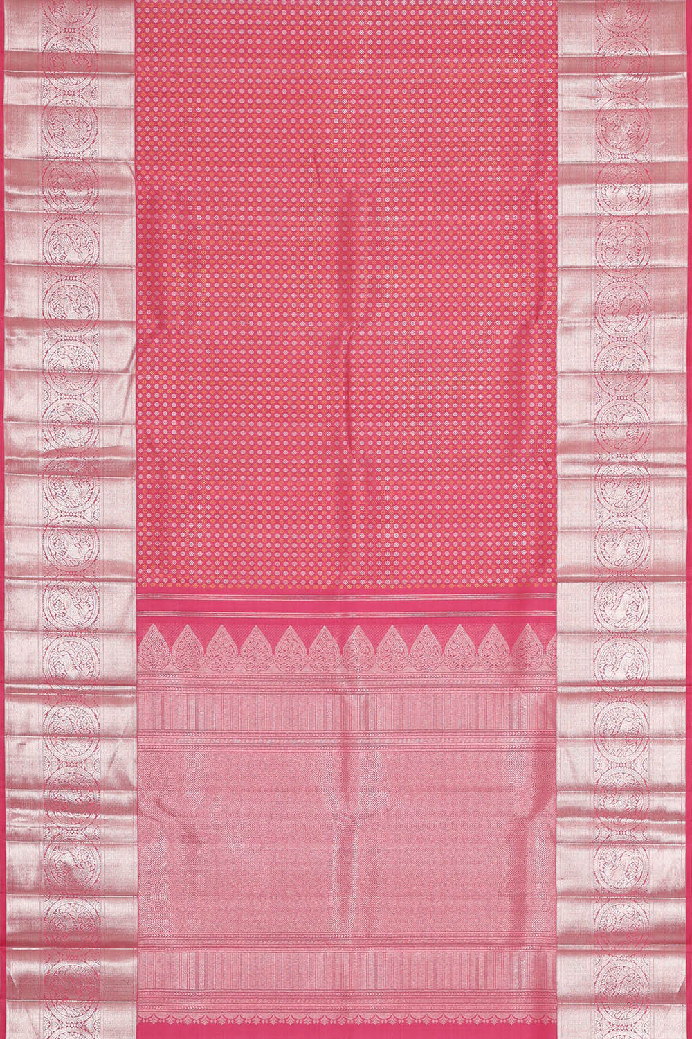 Arani Silk Pink Saree