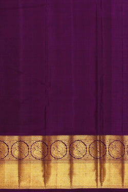Image of Arani Silk Creamy Mauve Saree