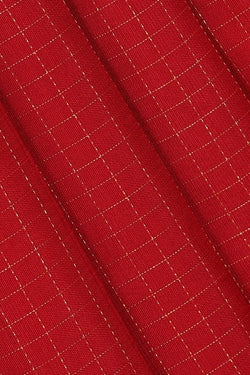 Image of Arani Silk Red Saree