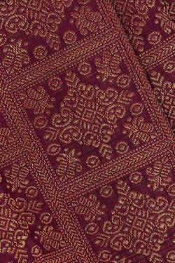 Image of Arani Silk Deep Wine Saree