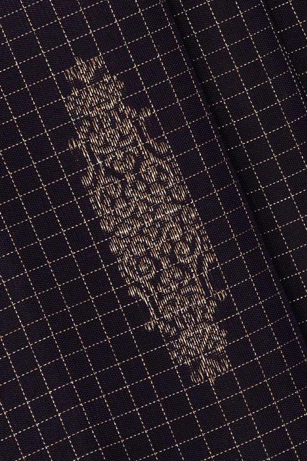 Arani Silk Navy Blue Saree