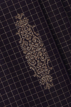 Image of Arani Silk Navy Blue Saree