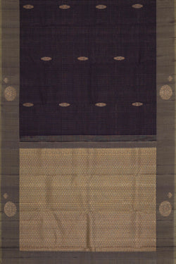 Image of Arani Silk Navy Blue Saree