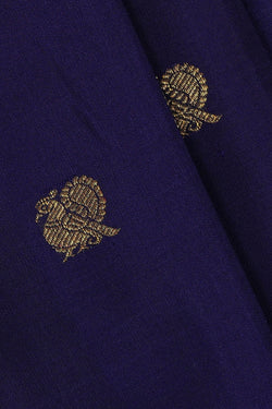 Image of Arani Silk Dark Blue Saree