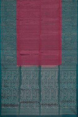 Image of Maroon Silk Saree