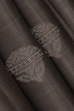 Image of Grey Silk Saree