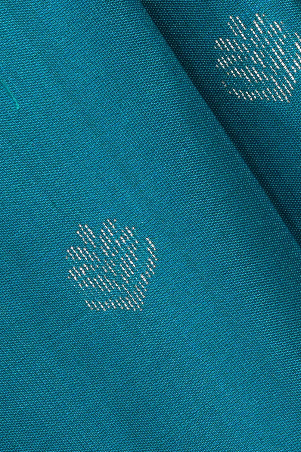 Image of Sky Blue Silk Saree