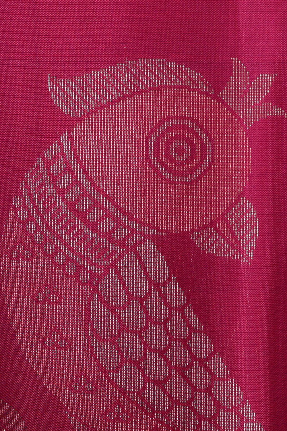 Image of Rani Pink Silk Saree