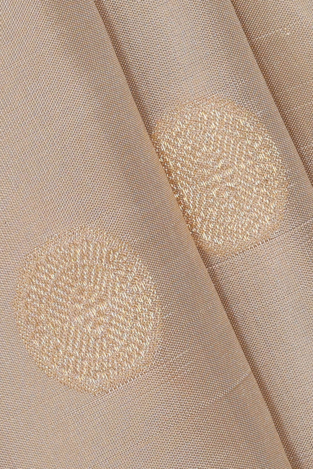 Cream Silk Saree