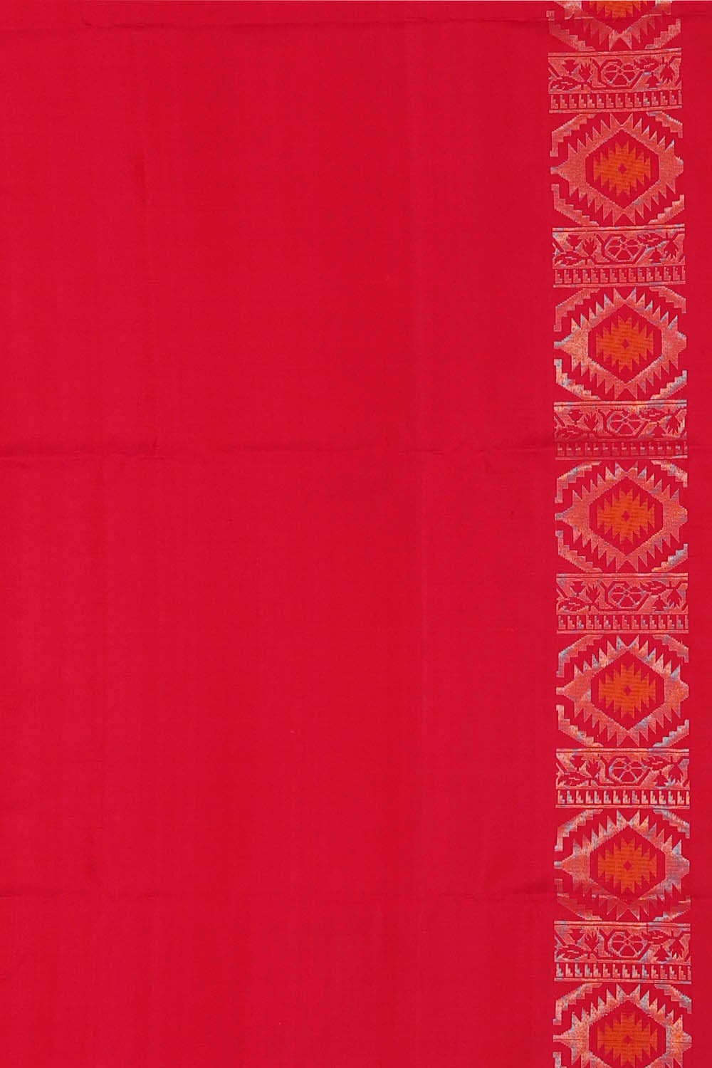 Image of Yellow Silk Saree