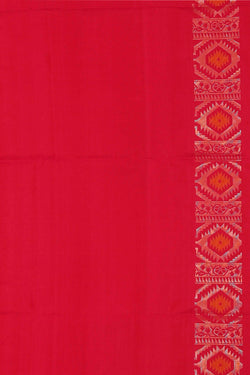 Image of Yellow Silk Saree