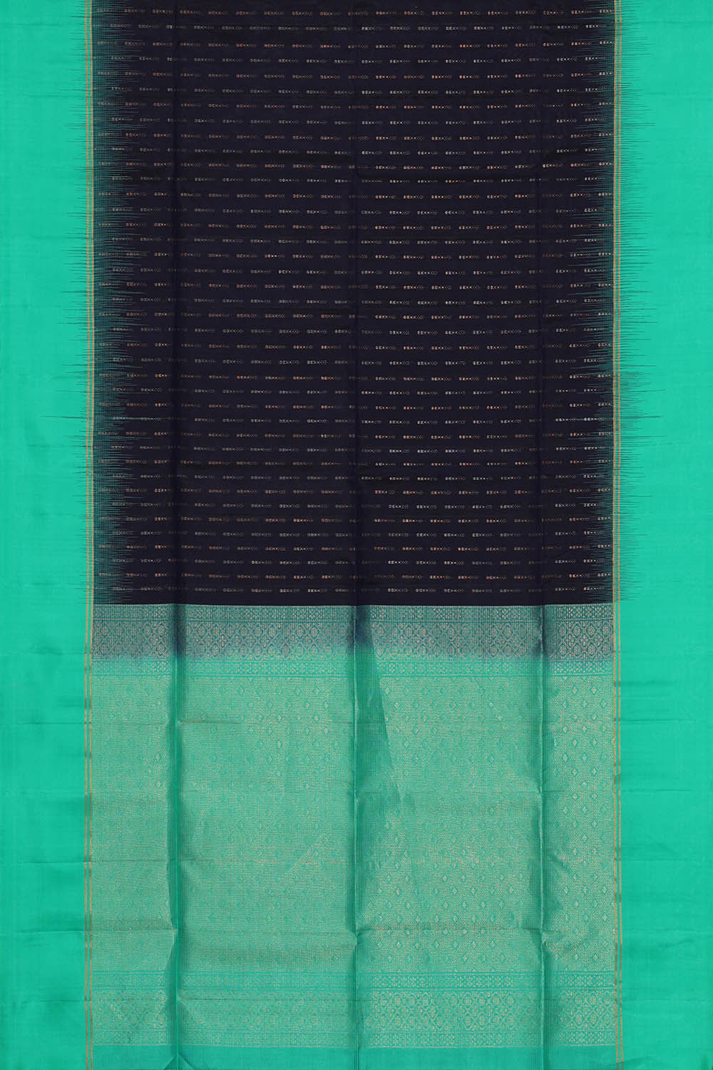 Navy Blue Silk Saree