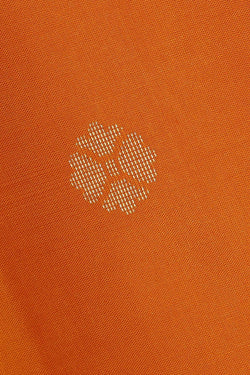 Image of Mustard Yellow Silk Saree