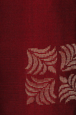 Image of Maroon Silk Saree