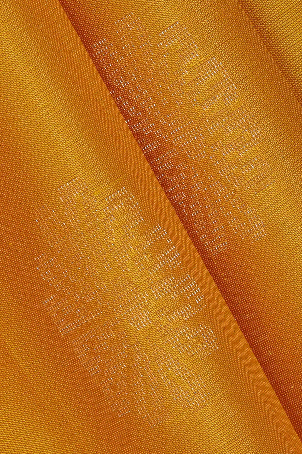 Mustard Yellow Silk Saree