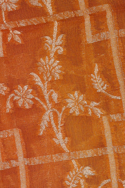 Image of Banarasi Georgette Multicolour Saree