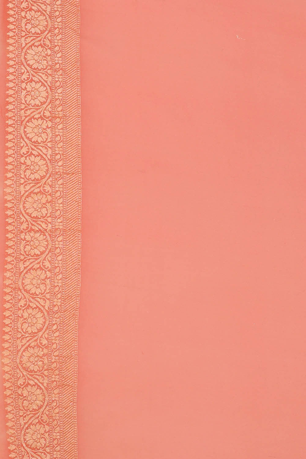 Image of Banarasi Georgette Yellow Saree